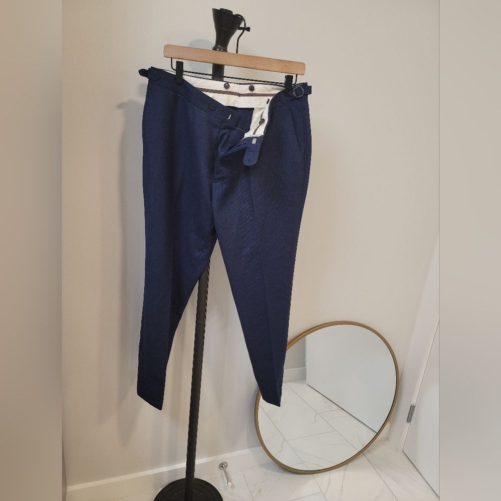 Suitsupply Navy Trousers